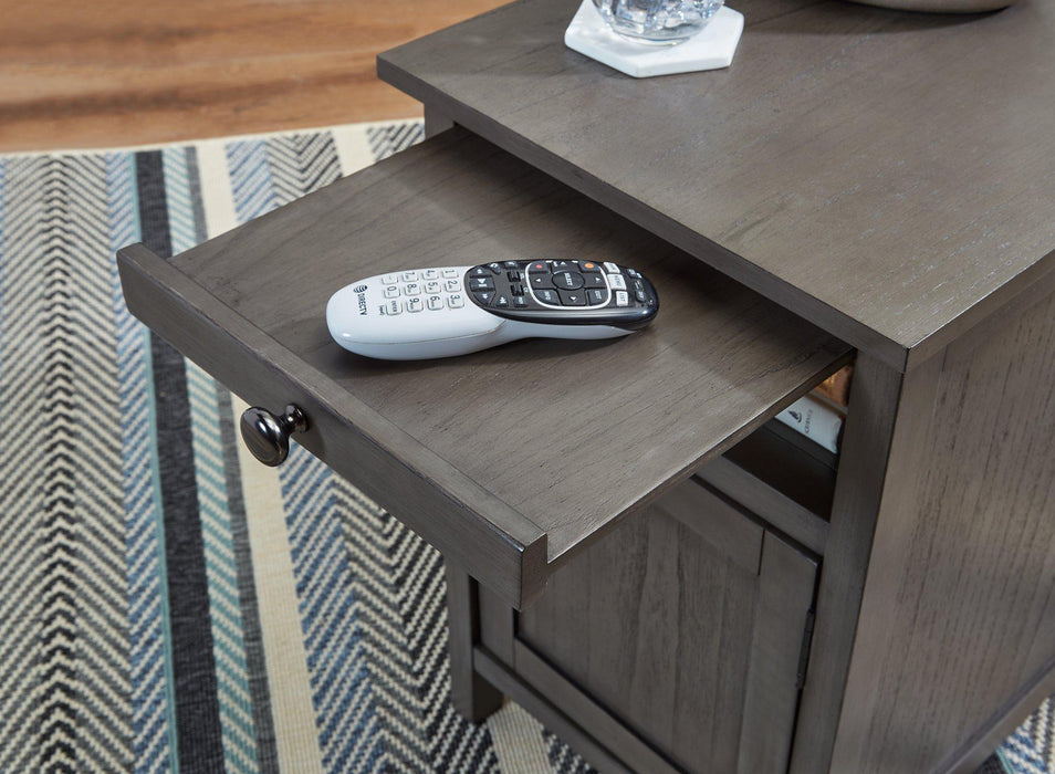 Treytown Chairside End Table - Home Furniture And More (Brentwood, MD)