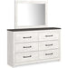 Gerridan Dresser and Mirror - Home Furniture And More (Brentwood, MD)
