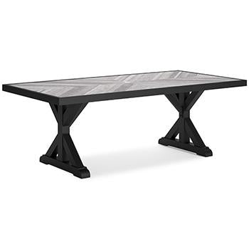 Beachcroft Outdoor Dining Table - Home Furniture And More (Brentwood, MD)