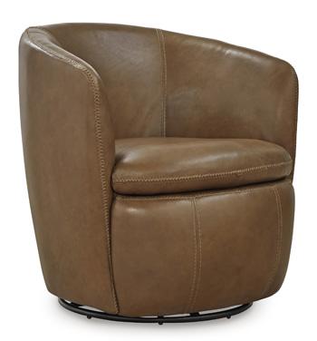 Kierreys Swivel Accent Chair - Home Furniture And More (Brentwood, MD)