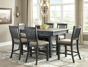 Tyler Creek Counter Height Dining Set - Home Furniture And More (Brentwood, MD)