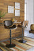 Bellatier Adjustable Height Bar Stool - Home Furniture And More (Brentwood, MD)