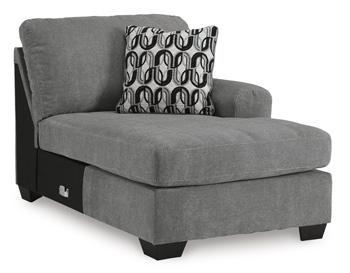 Birkdale Court Sectional with Chaise - Home Furniture And More (Brentwood, MD)