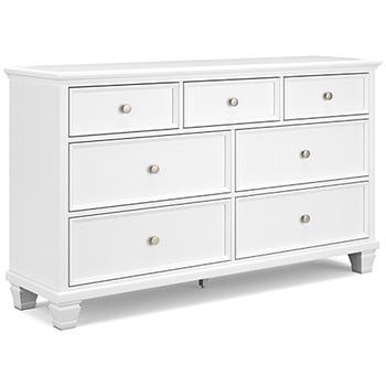 Fortman Dresser and Mirror - Home Furniture And More (Brentwood, MD)