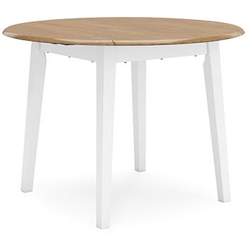 Gesthaven Dining Drop Leaf Table - Home Furniture And More (Brentwood, MD)