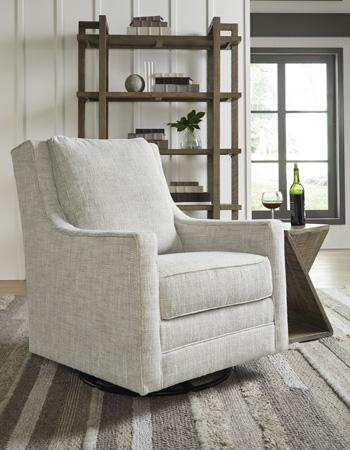 Kambria Swivel Glider Accent Chair - Home Furniture And More (Brentwood, MD)