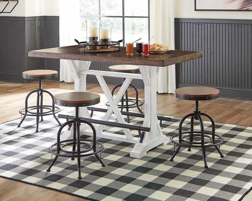 Valebeck Counter Height Dining Table - Home Furniture And More (Brentwood, MD)