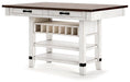 Valebeck Counter Height Dining Table - Home Furniture And More (Brentwood, MD)