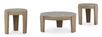 Guystone Table (Set of 3) - Home Furniture And More (Brentwood, MD)