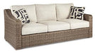 Beachcroft Beachcroft Nuvella Sofa with Coffee and End Table - Home Furniture And More (Brentwood, MD)