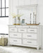 Kanwyn Dresser and Mirror - Home Furniture And More (Brentwood, MD)