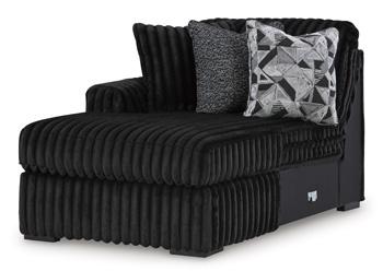 Midnight-Madness Sectional Sofa with Chaise - Home Furniture And More (Brentwood, MD)