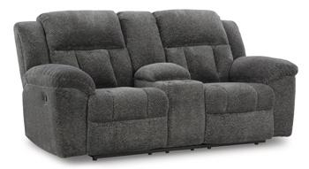 Frohn Reclining Loveseat with Console - Home Furniture And More (Brentwood, MD)