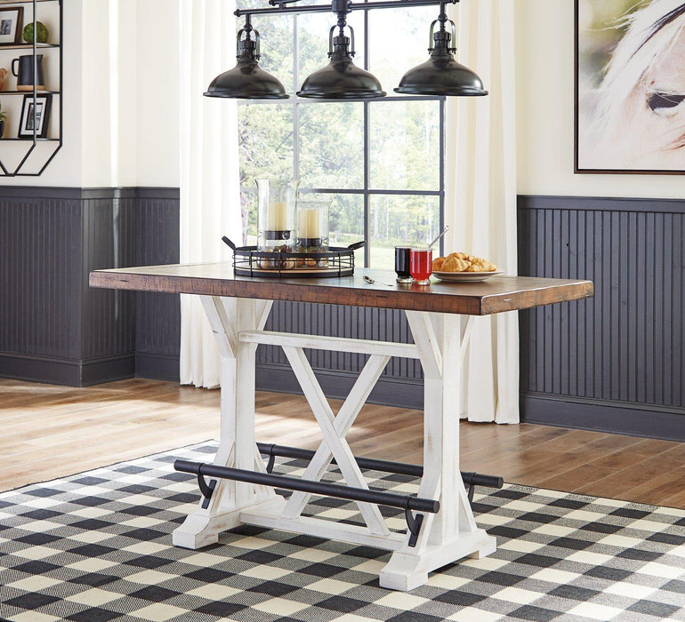 Valebeck Counter Height Dining Table - Home Furniture And More (Brentwood, MD)