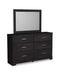 Belachime Dresser and Mirror - Home Furniture And More (Brentwood, MD)