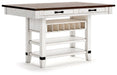 Valebeck Counter Height Dining Table - Home Furniture And More (Brentwood, MD)