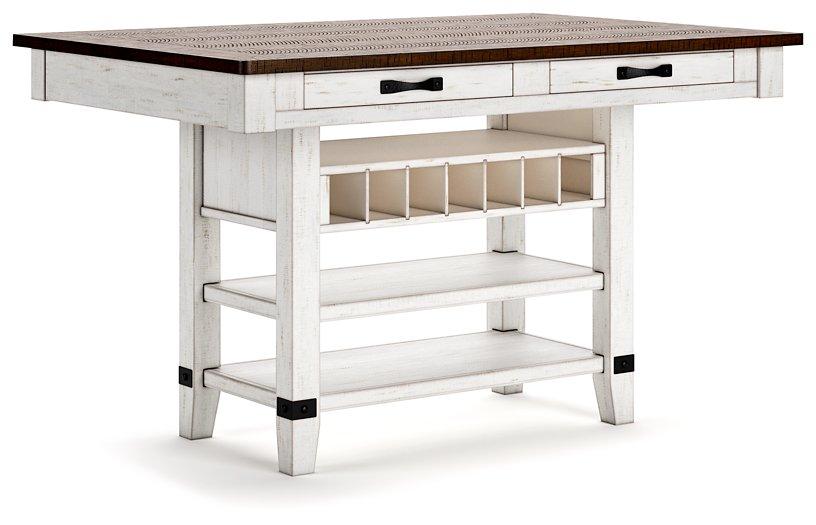 Valebeck Counter Height Dining Table - Home Furniture And More (Brentwood, MD)