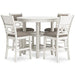 Erinberg Counter Height Dining Table and 4 Barstools (Set of 5) - Home Furniture And More (Brentwood, MD)