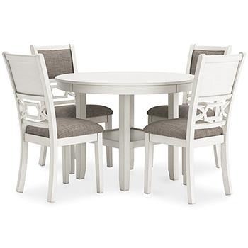 Erinberg Dining Table and 4 Chairs (Set of 5) - Home Furniture And More (Brentwood, MD)