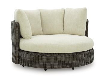 Kimora Outdoor Swivel Lounge Chair with Cushion - Home Furniture And More (Brentwood, MD)