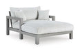 Hurley Park Outdoor Chaise Lounge with Cushion - Home Furniture And More (Brentwood, MD)