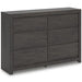 Fraluna Dresser and Mirror - Home Furniture And More (Brentwood, MD)