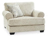 Monaghan Oversized Chair and Ottoman - Home Furniture And More (Brentwood, MD)