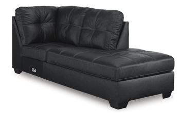 Barlin Mills Sectional with Chaise - Home Furniture And More (Brentwood, MD)