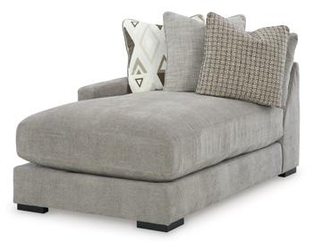Aslan Court Sectional with Chaise - Home Furniture And More (Brentwood, MD)