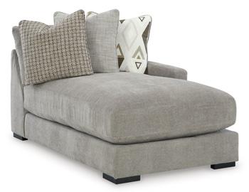 Aslan Court Sectional with Chaise - Home Furniture And More (Brentwood, MD)