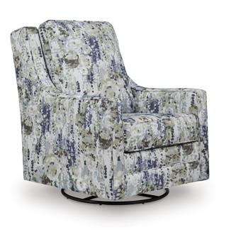 Dustinford Swivel Glider Accent Chair - Home Furniture And More (Brentwood, MD)