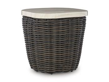 Kimora Outdoor End Table - Home Furniture And More (Brentwood, MD)