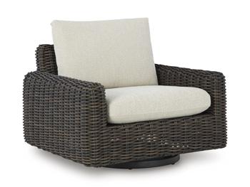 Kimora Outdoor Swivel Lounge Chair - Home Furniture And More (Brentwood, MD)