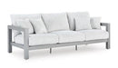 Hurley Park Outdoor Sofa with Cushion - Home Furniture And More (Brentwood, MD)