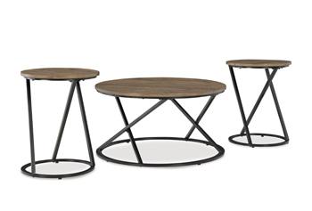 Cassbryn Table (Set of 3) - Home Furniture And More (Brentwood, MD)