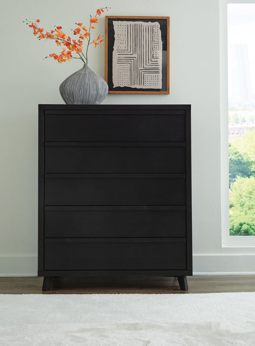 Danziar Wide Chest of Drawers - Home Furniture And More (Brentwood, MD)