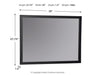 Danziar Bedroom Mirror - Home Furniture And More (Brentwood, MD)