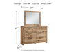 Hyanna Dresser and Mirror - Home Furniture And More (Brentwood, MD)