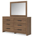 Broachmyn Dresser and Mirror - Home Furniture And More (Brentwood, MD)