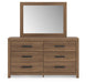 Broachmyn Dresser and Mirror - Home Furniture And More (Brentwood, MD)