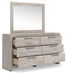 Broachmyn Dresser and Mirror - Home Furniture And More (Brentwood, MD)