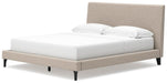 Cielden Upholstered Bed with Roll Slats - Home Furniture And More (Brentwood, MD)