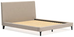 Cielden Upholstered Bed with Roll Slats - Home Furniture And More (Brentwood, MD)