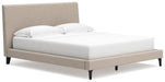 Cielden Upholstered Bed with Roll Slats - Home Furniture And More (Brentwood, MD)