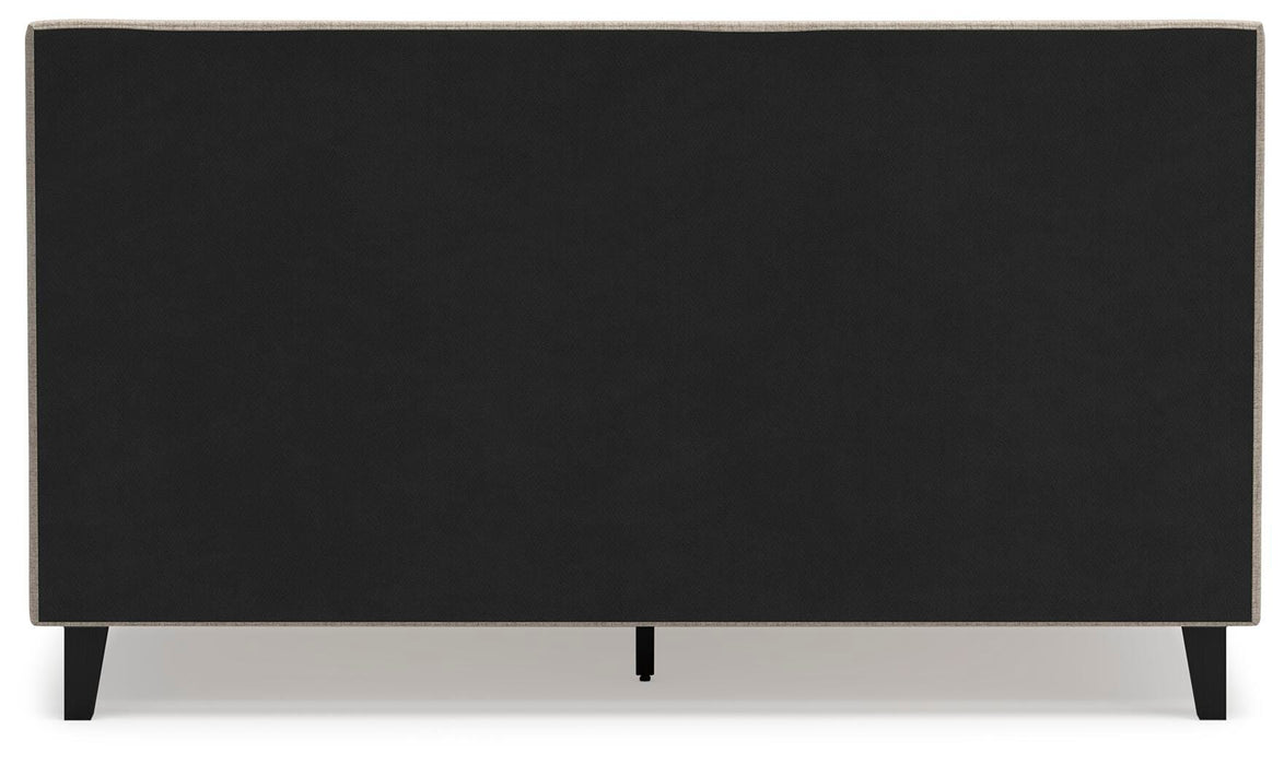 Cielden Upholstered Bed with Roll Slats - Home Furniture And More (Brentwood, MD)