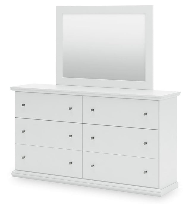 Bostwick Shoals Dresser and Mirror - Home Furniture And More (Brentwood, MD)