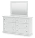 Bostwick Shoals Dresser and Mirror - Home Furniture And More (Brentwood, MD)