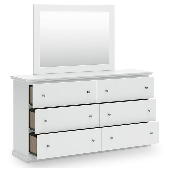 Bostwick Shoals Dresser and Mirror - Home Furniture And More (Brentwood, MD)