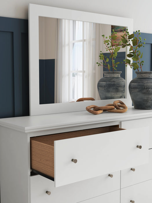Bostwick Shoals Dresser and Mirror - Home Furniture And More (Brentwood, MD)