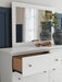 Bostwick Shoals Dresser and Mirror - Home Furniture And More (Brentwood, MD)